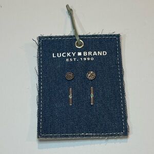 NWT Vintage Lucky Brand Stud Earring Set